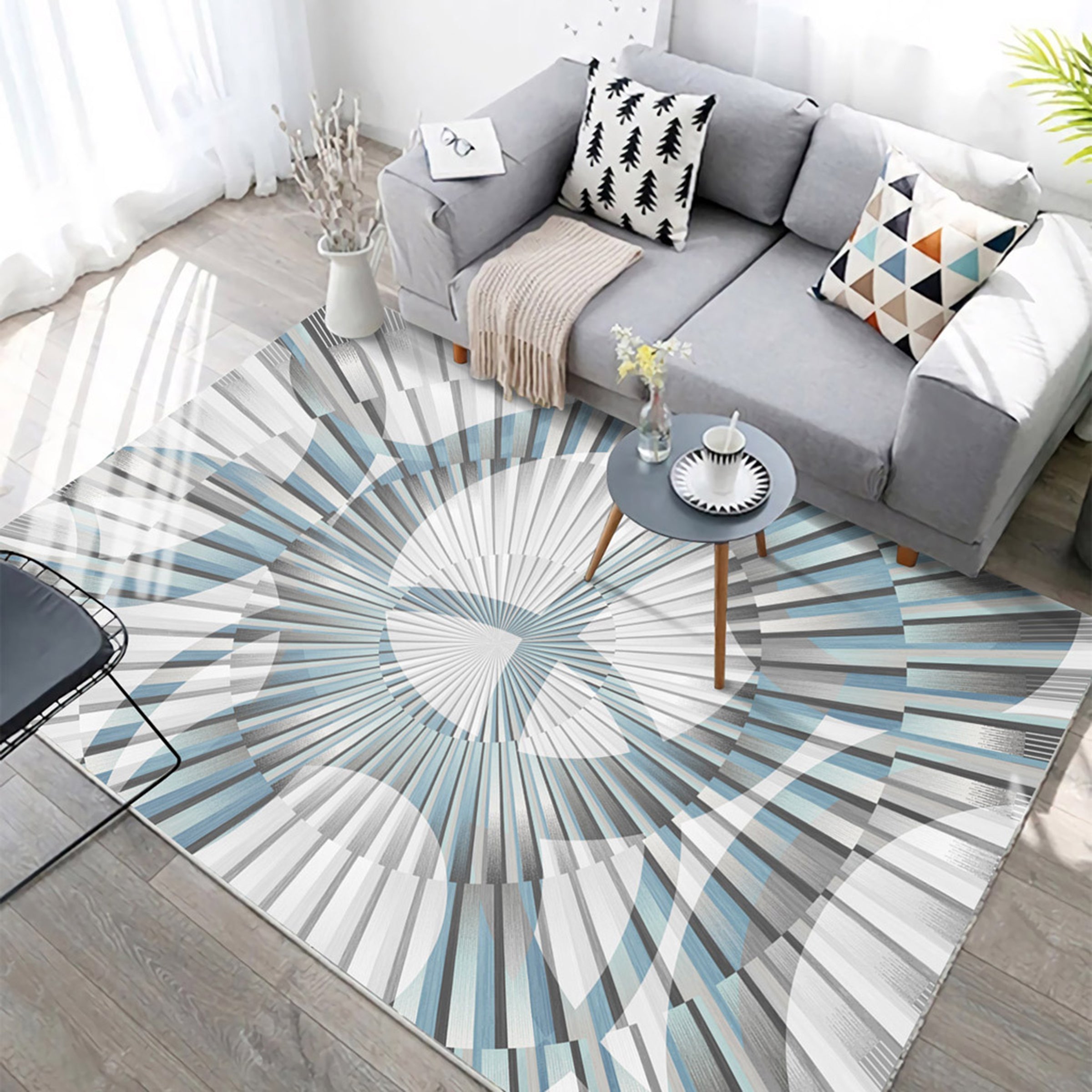 3D Color Pattern WG313 Non Slip Rug Mat Mat AJ Creativity Home