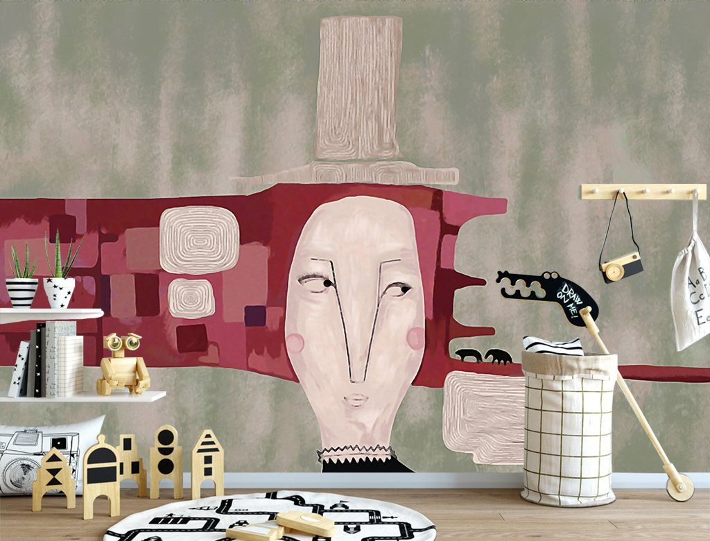 3D Cute Child 401 Wall Murals Wallpaper AJ Wallpaper 2