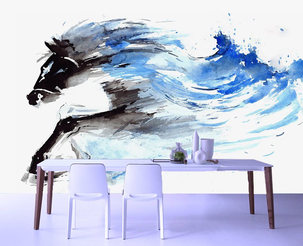 3D Art Horse 317 Wall Murals Wallpaper AJ Wallpaper 2