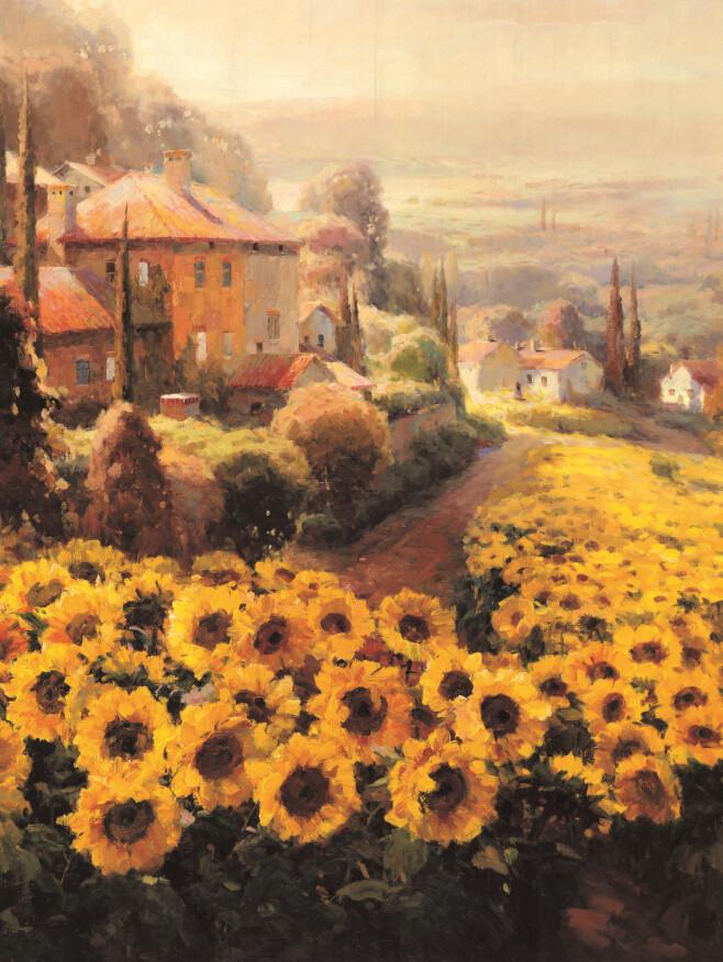 Bright Sunflowers 2 Wallpaper AJ Wallpaper