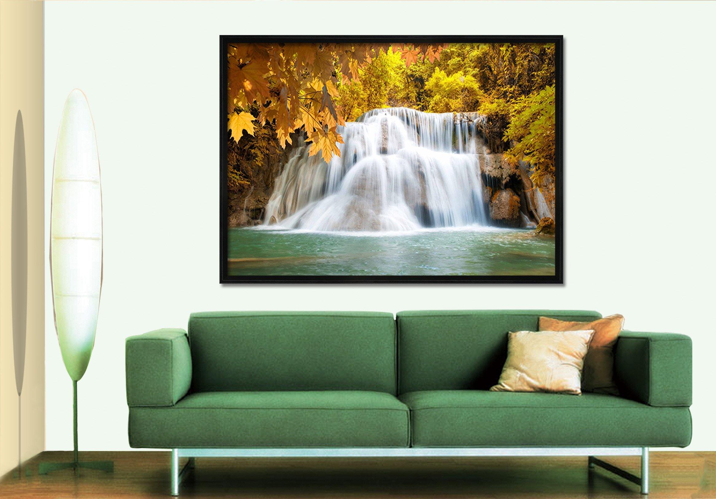 3D Beautiful River 108 Fake Framed Print Painting Wallpaper AJ Creativity Home