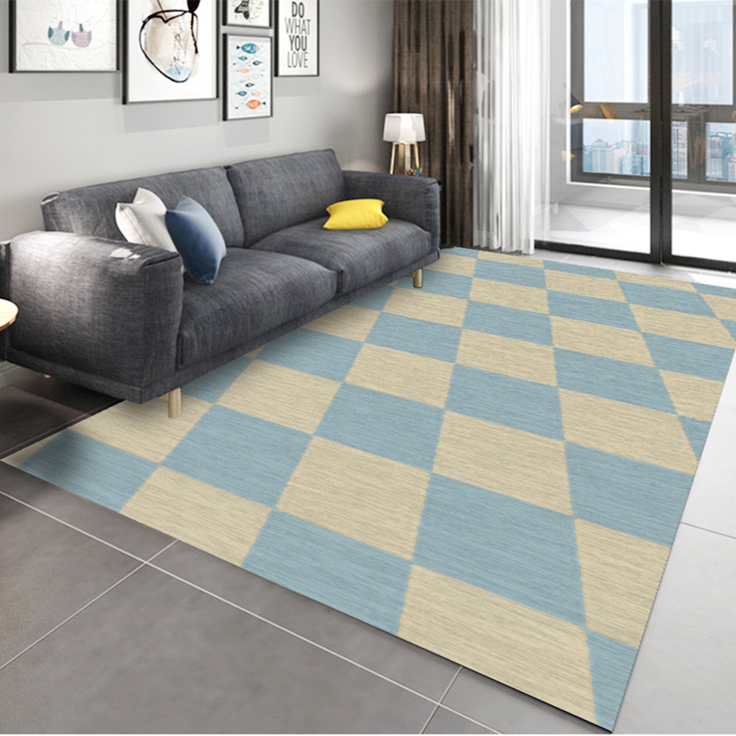 3D Color Pattern WG278 Non Slip Rug Mat Mat AJ Creativity Home