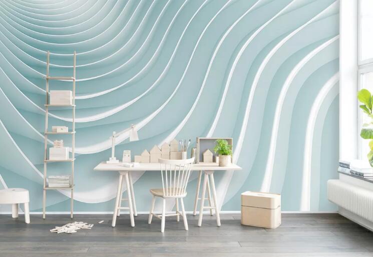 3D Irregular Lines 1183 Wall Murals Wallpaper AJ Wallpaper 2