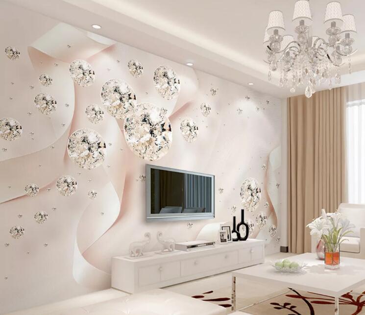 3D Round Crystal 1153 Wall Murals Wallpaper AJ Wallpaper 2