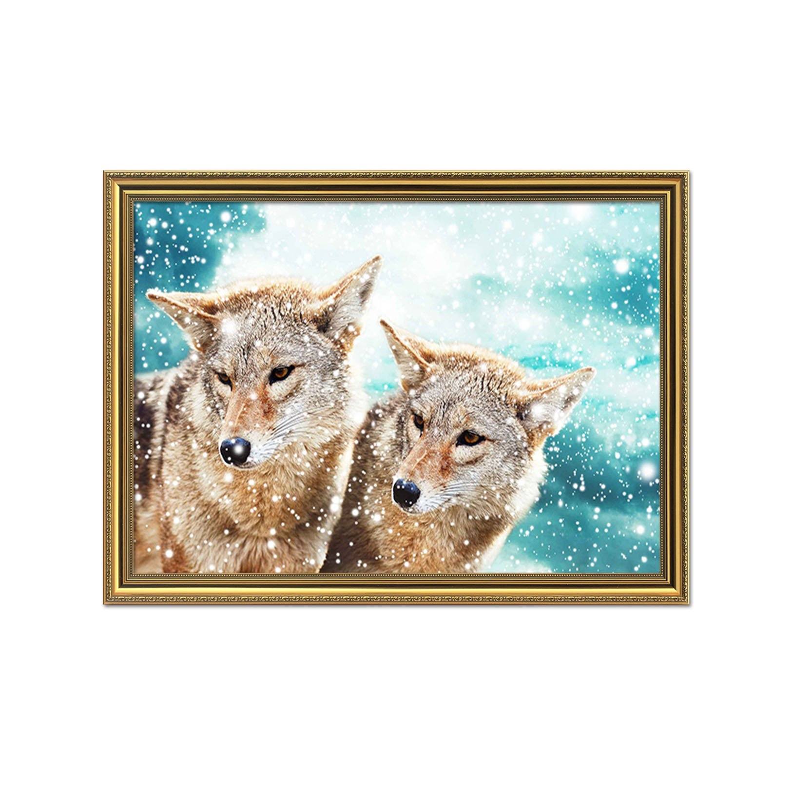3D Dependent Fox 079 Fake Framed Print Painting Wallpaper AJ Creativity Home