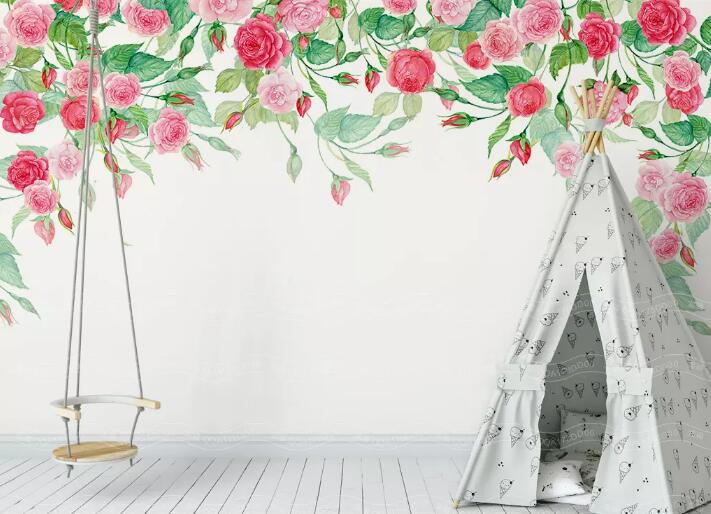 3D Hundred Flowers 1342 Wall Murals Wallpaper AJ Wallpaper 2