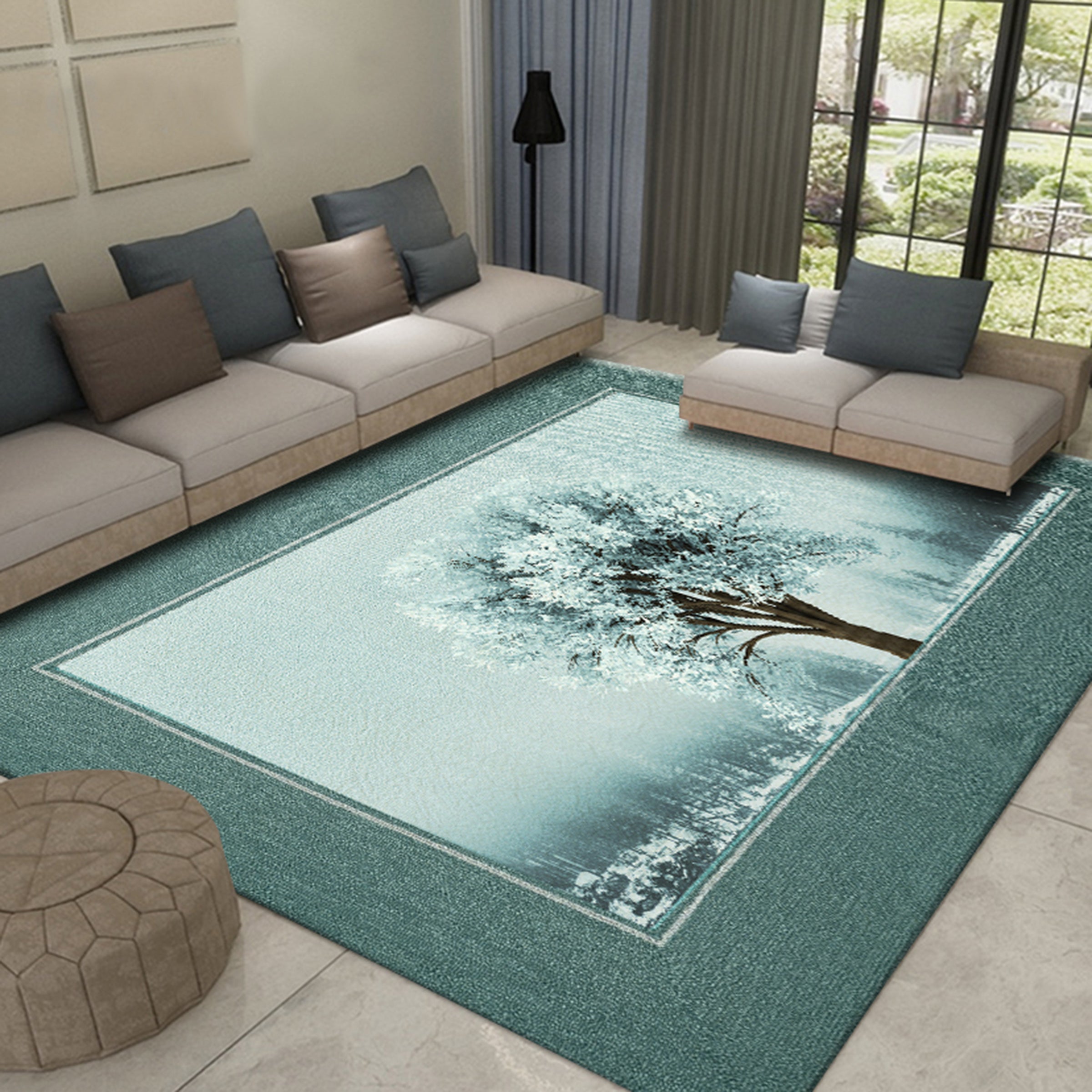 3D Forest WG462 Non Slip Rug Mat Mat AJ Creativity Home