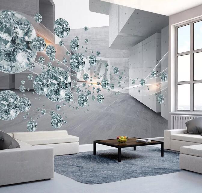3D Geometric Patterns 984 Wall Murals Wallpaper AJ Wallpaper 2
