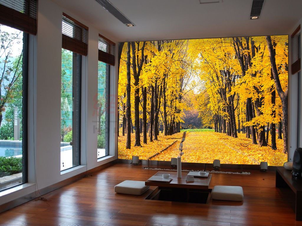 Yellow Leaves 2 Wallpaper AJ Wallpaper