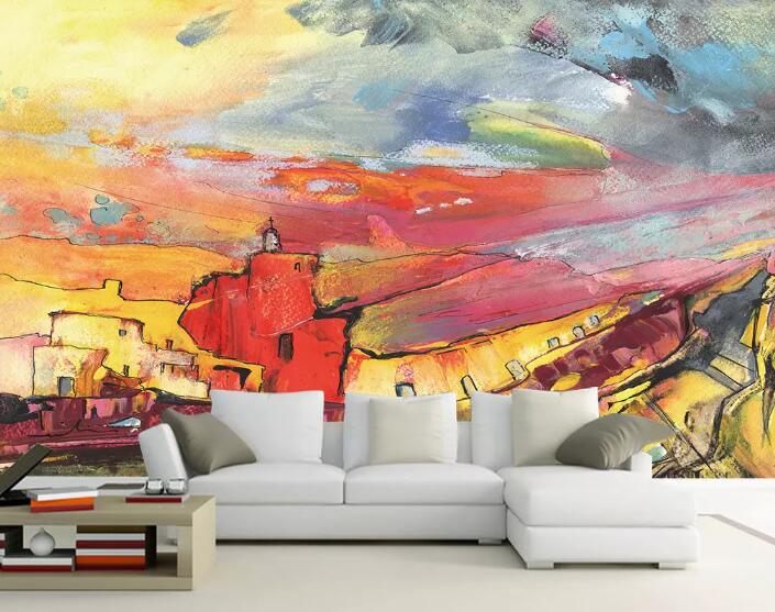 3D Sunset 1063 Wall Murals Wallpaper AJ Wallpaper 2
