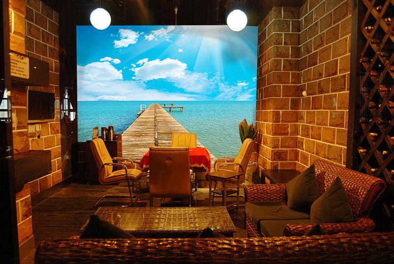 Wide Sea Bridge Wallpaper AJ Wallpaper