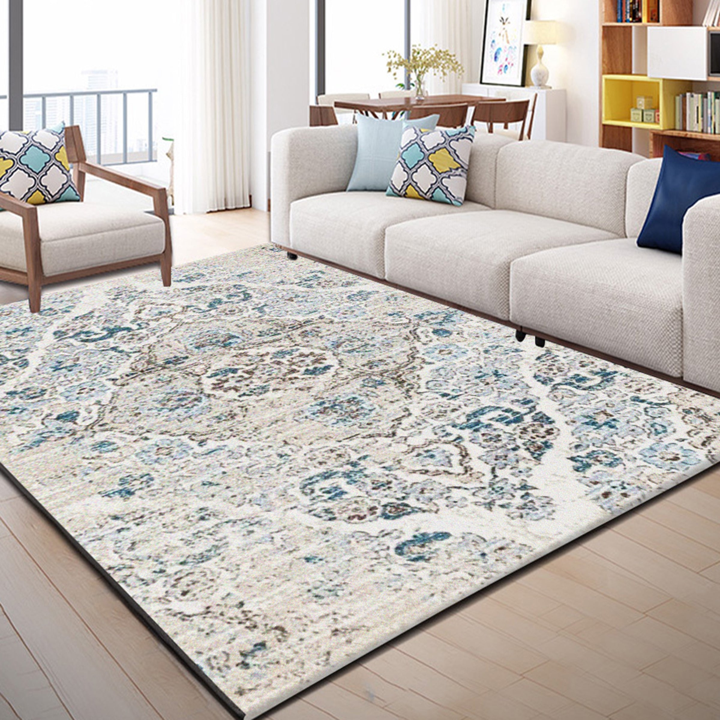 3D Colored Tree WG285 Non Slip Rug Mat Mat AJ Creativity Home