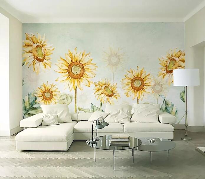 3D Flower 965 Wall Murals Wallpaper AJ Wallpaper 2