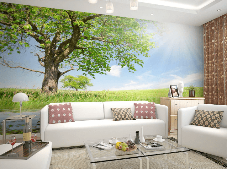 Big Green Trees 3 Wallpaper AJ Wallpaper