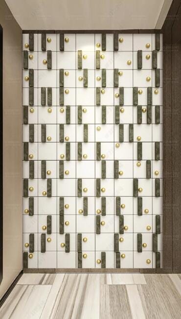 3D Green Tiles WC272 Wall Murals Wallpaper AJ Wallpaper 2