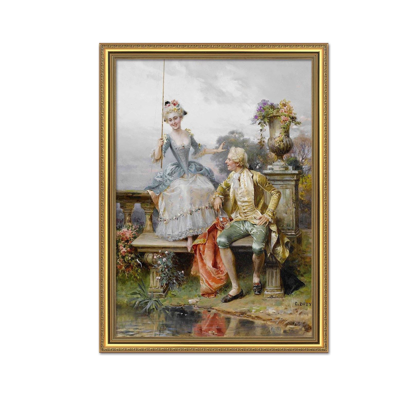 3D Talk About 148 Fake Framed Print Painting Wallpaper AJ Creativity Home