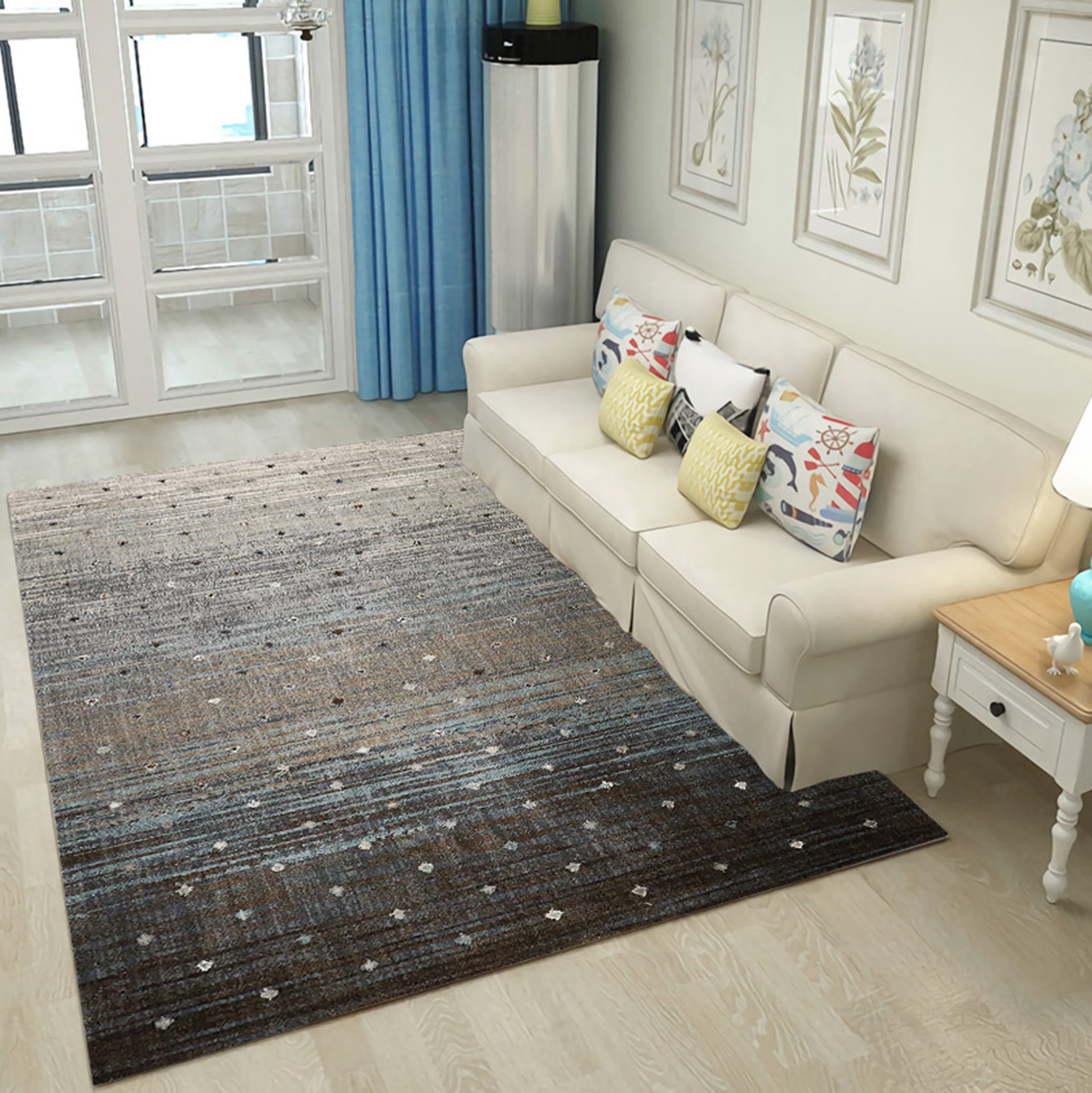 3D Gray Geometry WG029 Non Slip Rug Mat Mat AJ Creativity Home