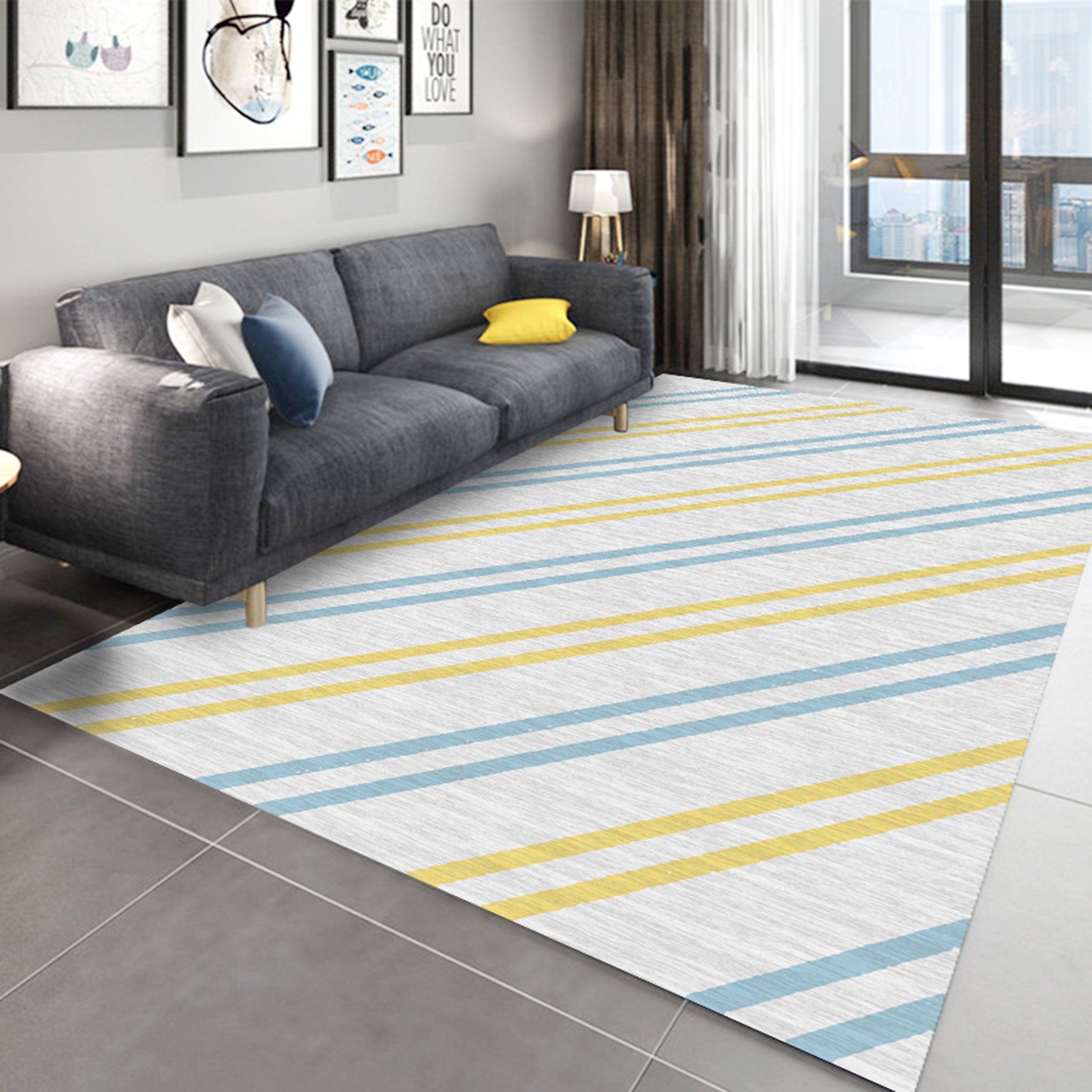 3D Color Pattern WG272 Non Slip Rug Mat Mat AJ Creativity Home