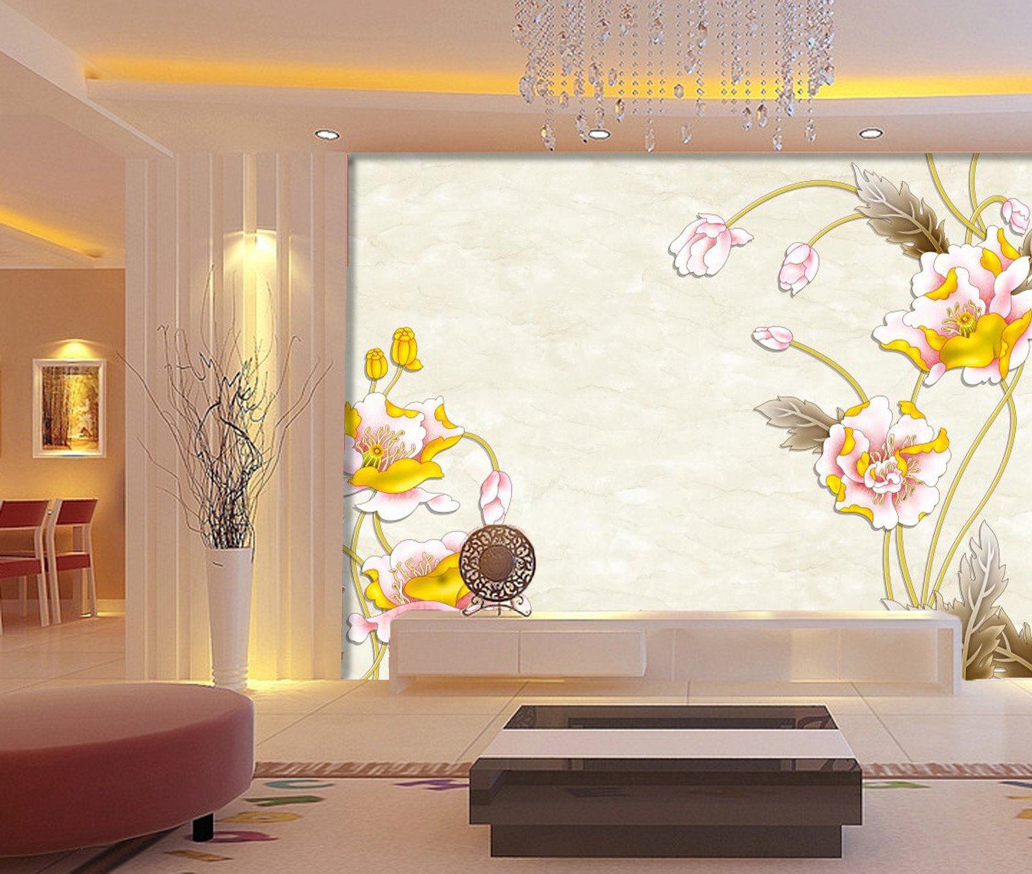 Blossoming Golden Flower 224 Wallpaper AJ Wallpaper 1