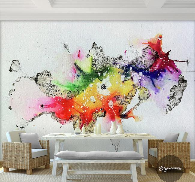 3D Ink Painting 122 Wall Murals Wallpaper AJ Wallpaper 2