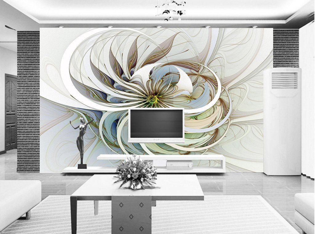 3D Marble Flower 190 Wall Murals Wallpaper AJ Wallpaper 2