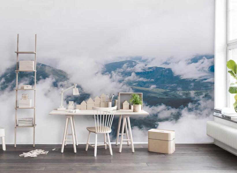 3D White Clouds 1173 Wall Murals Wallpaper AJ Wallpaper 2