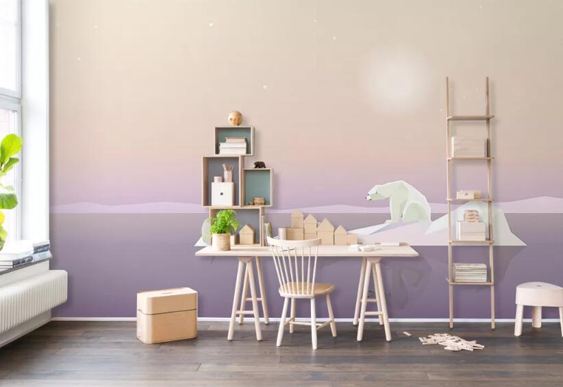 3D Wood Bear 1060 Wall Murals Wallpaper AJ Wallpaper 2