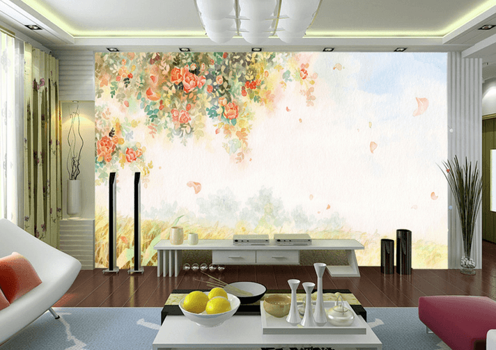 Dancing Petals Wallpaper AJ Wallpaper