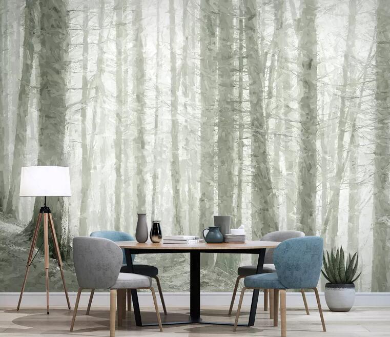 3D Forest 683 Wall Murals Wallpaper AJ Wallpaper 2