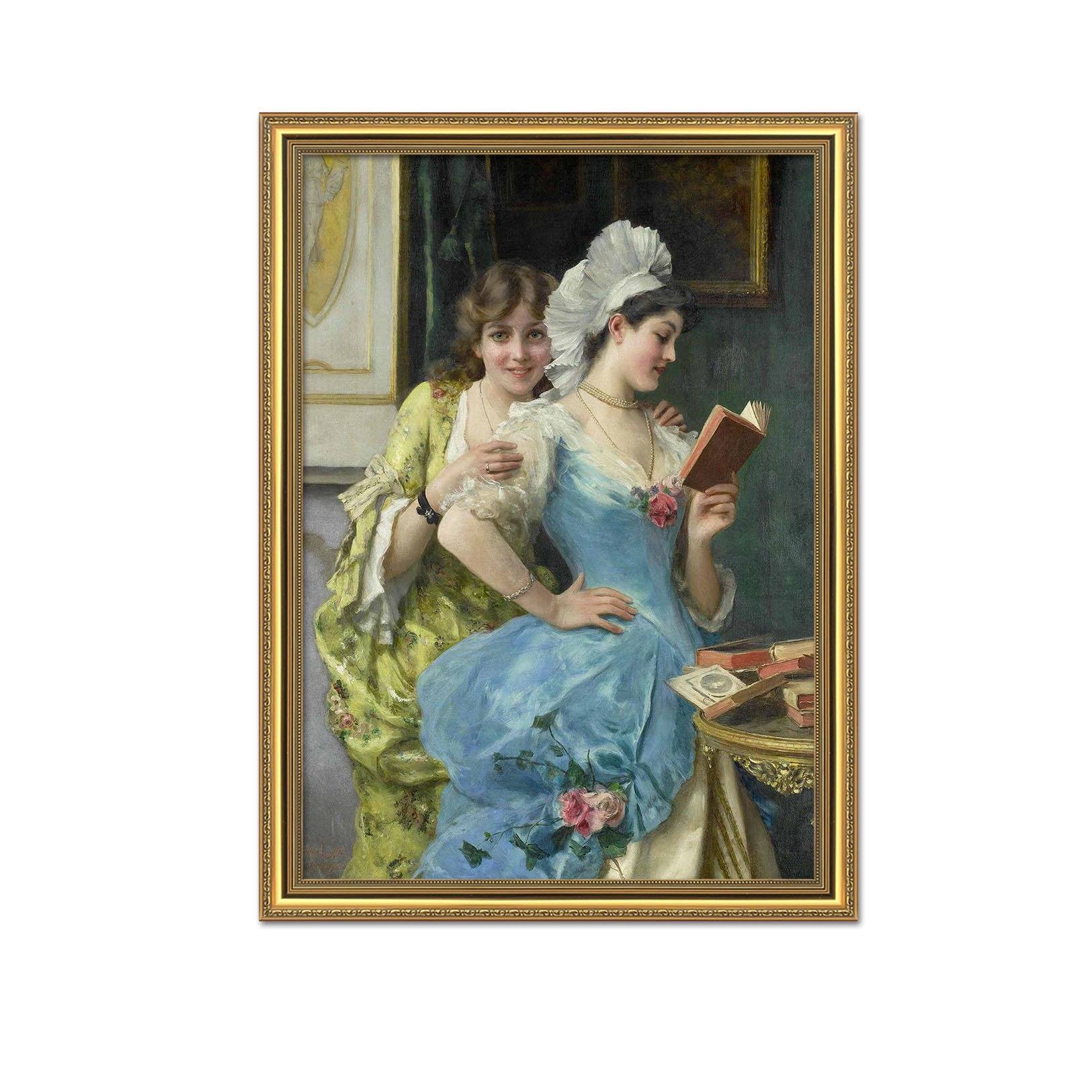 3D Reading Books 144 Fake Framed Print Painting Wallpaper AJ Creativity Home