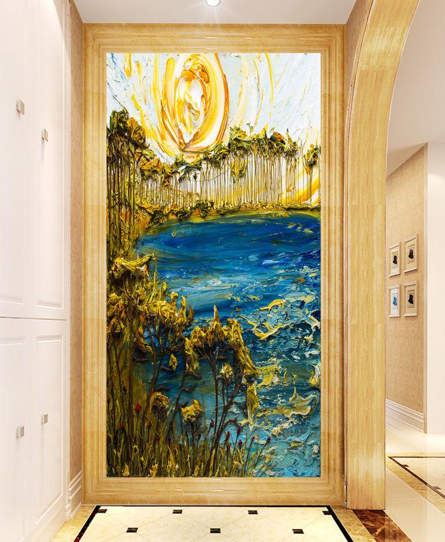 3D Lake Water 620 Wall Murals Wallpaper AJ Wallpaper 2