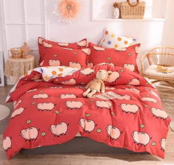 3D Pig Pattern 30196 Bed Pillowcases Quilt
