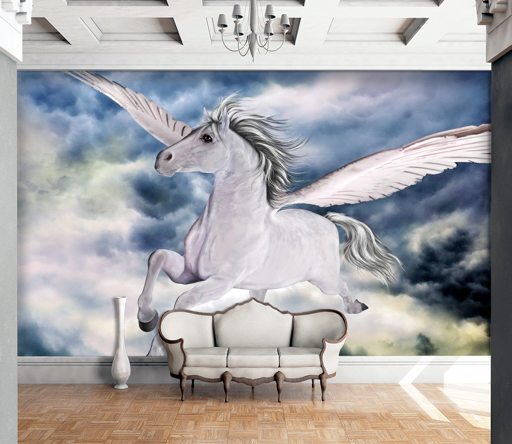 3D Unicorn Wings 1522 Wall Murals Wallpaper AJ Wallpaper 2