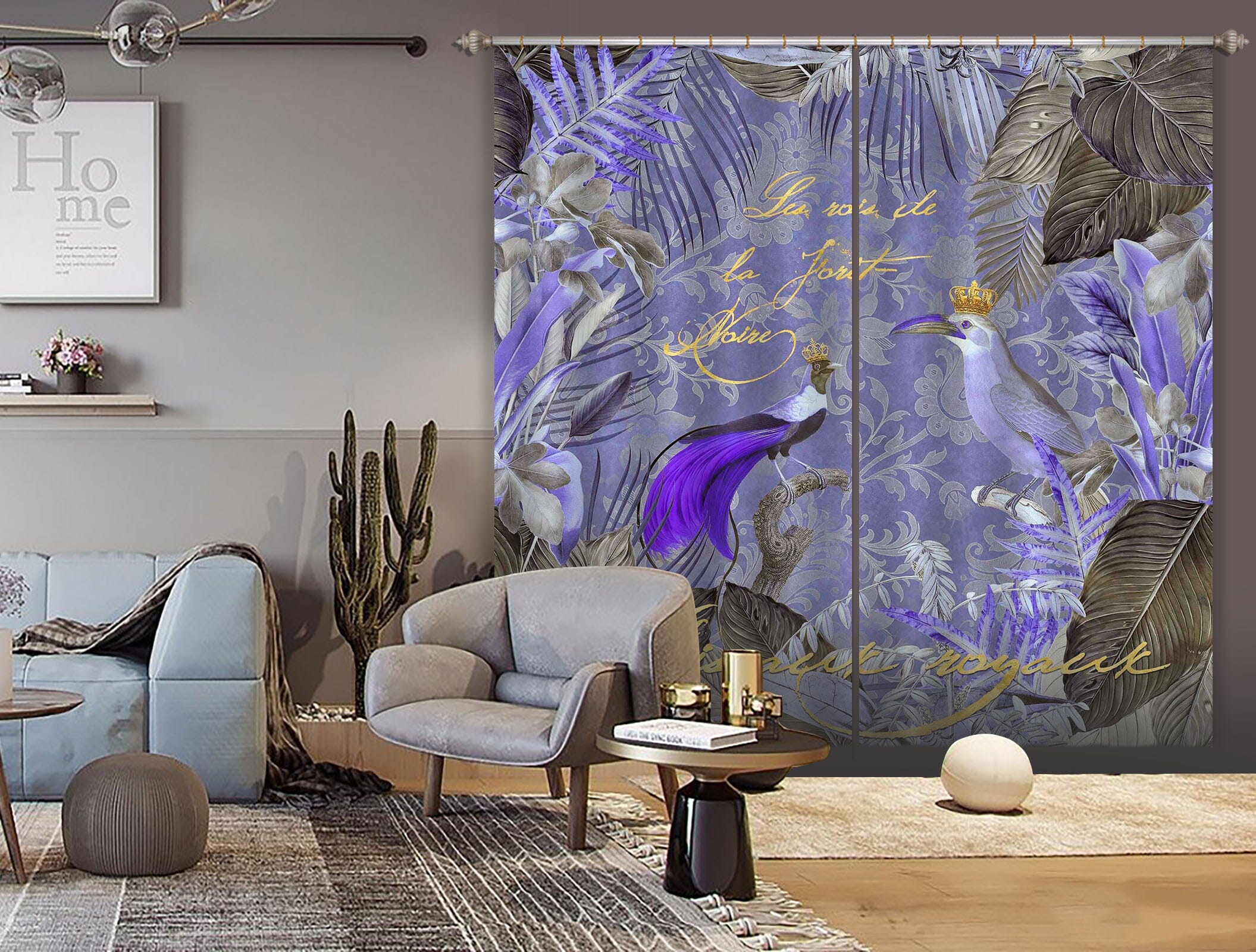 3D Kings Of The Jungle 075 Andrea haase Curtain Curtains Drapes Curtains AJ Creativity Home