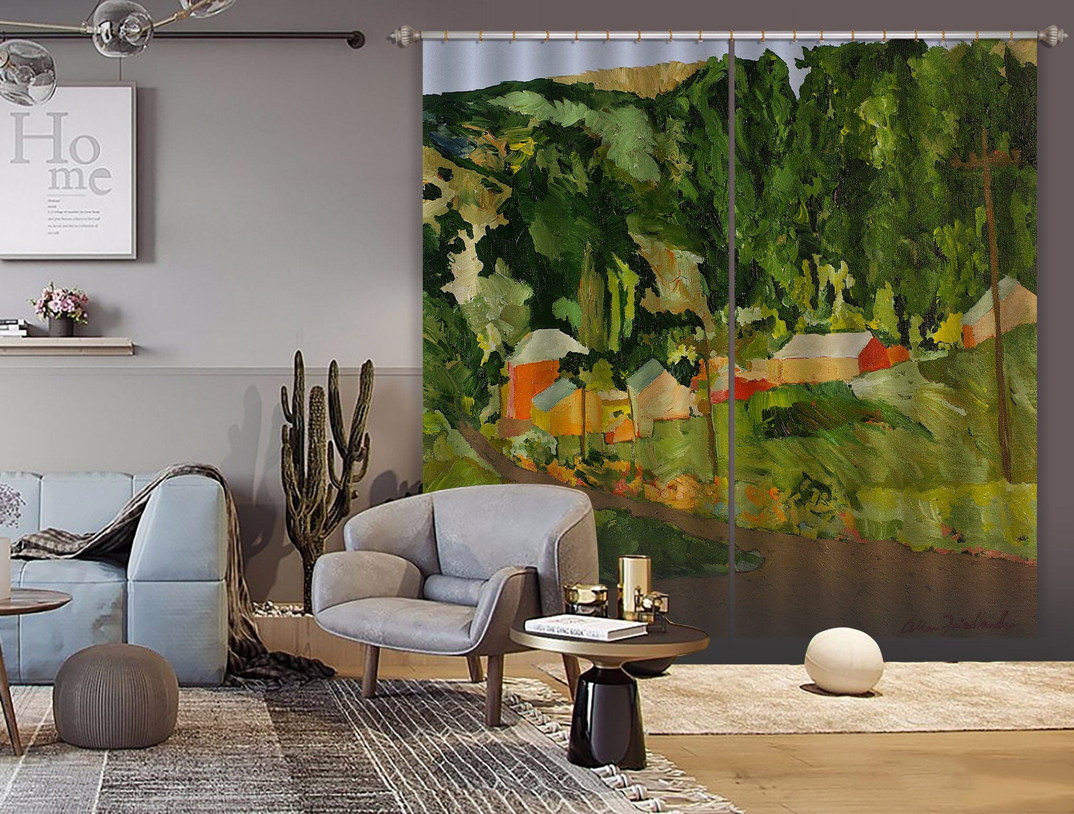 3D Country Forest 176 Allan P. Friedlander Curtain Curtains Drapes Curtains AJ Creativity Home
