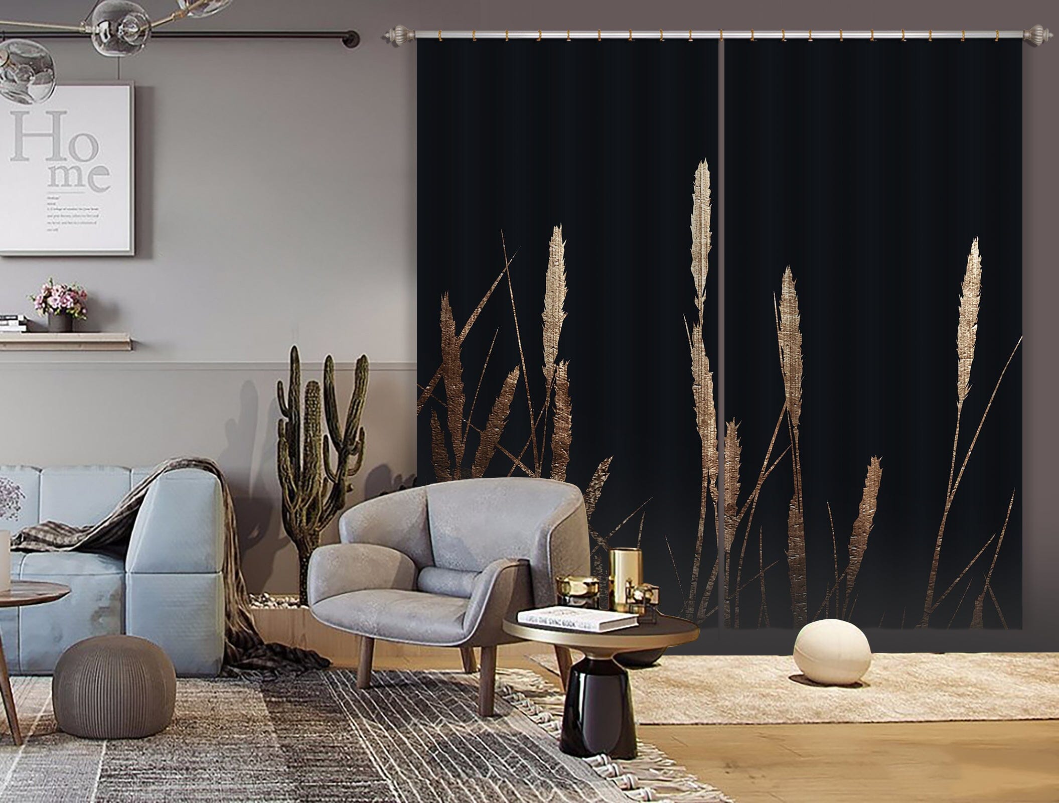 3D Golden Fields 044 Boris Draschoff Curtain Curtains Drapes Curtains AJ Creativity Home