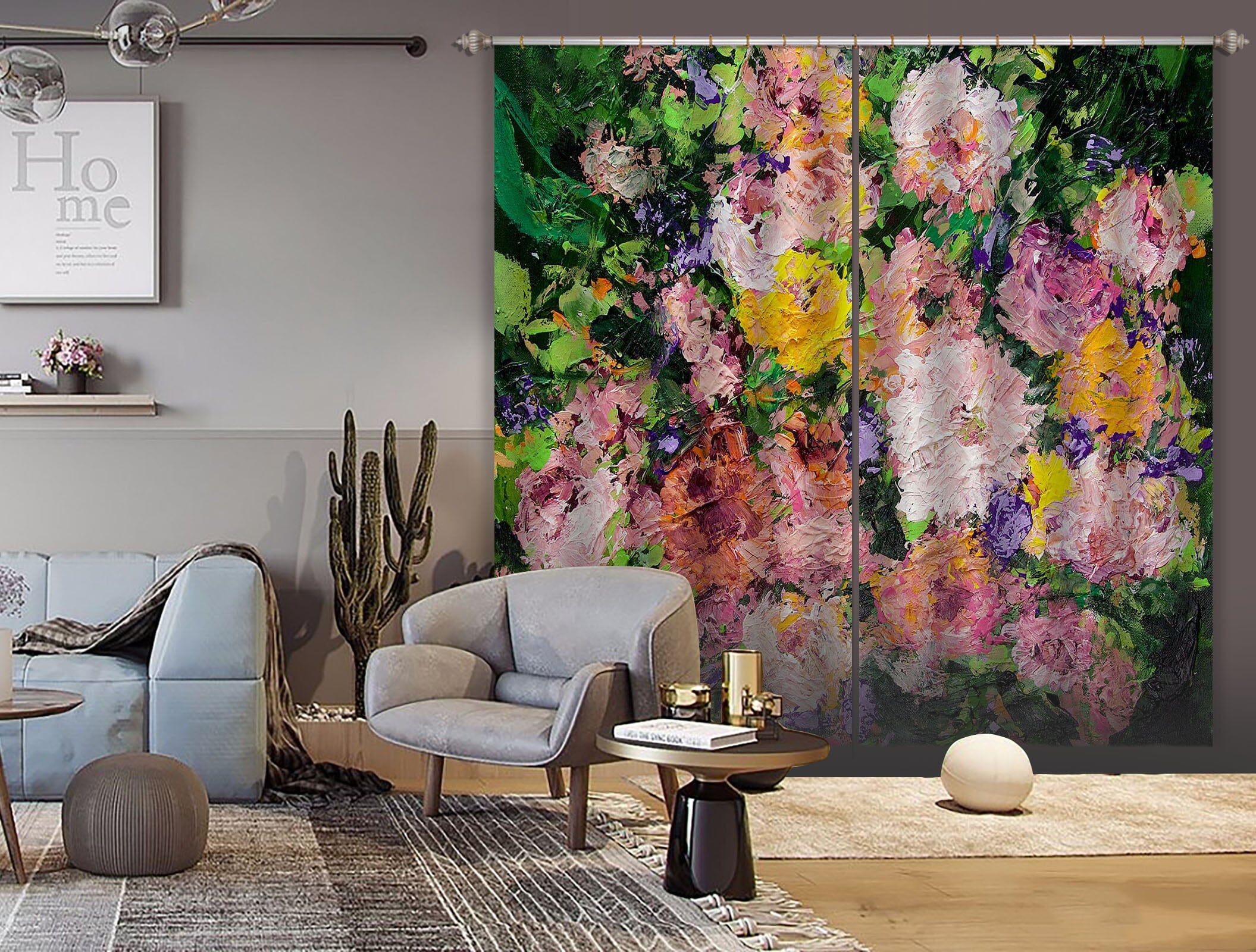 3D Heavenly Garden 275 Allan P. Friedlander Curtain Curtains Drapes Curtains AJ Creativity Home