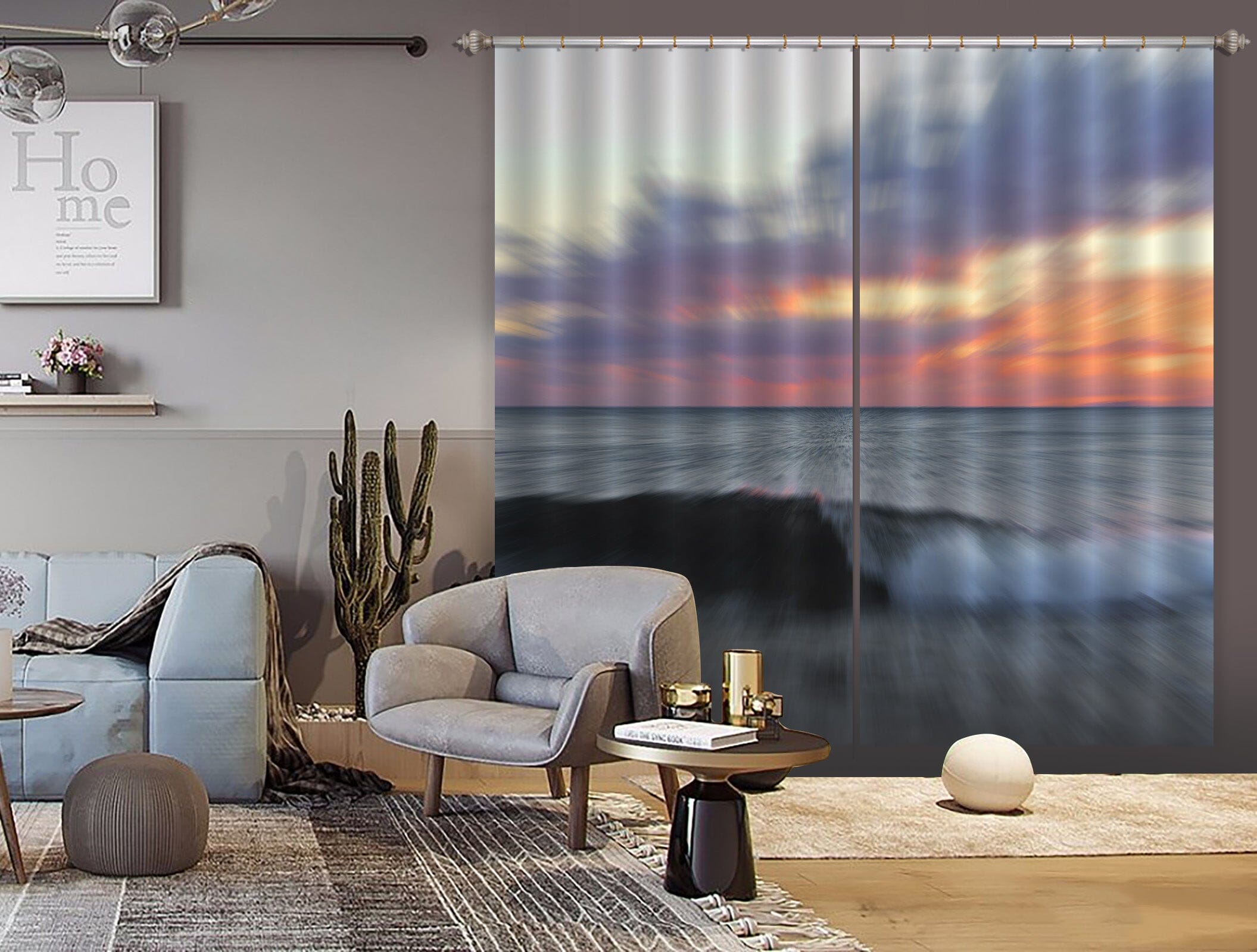 3D Moving Wave 151 Marco Carmassi Curtain Curtains Drapes Curtains AJ Creativity Home