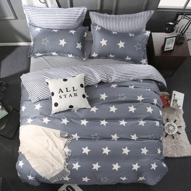 3D Star 7061 Bed Pillowcases Quilt