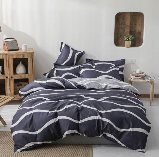 3D White Curve On Gray Background 5136 Bed Pillowcases Quilt