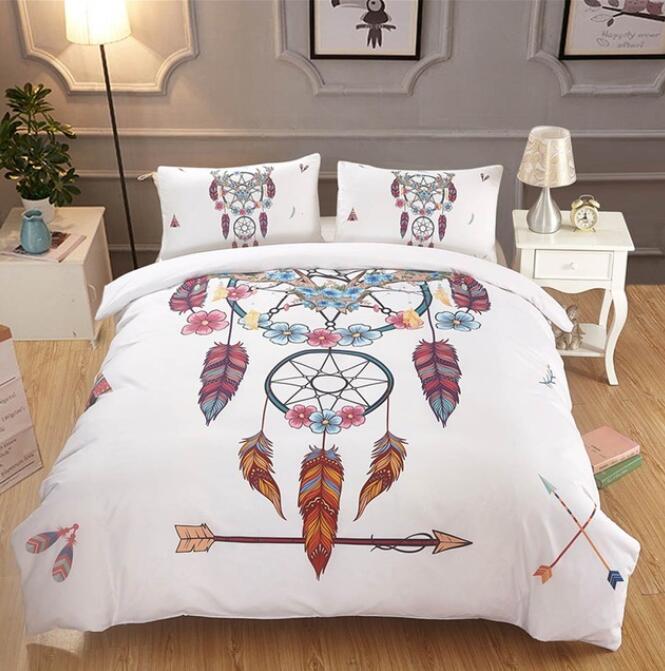 3D Indian Dream Catcher 5064 Bed Pillowcases Quilt