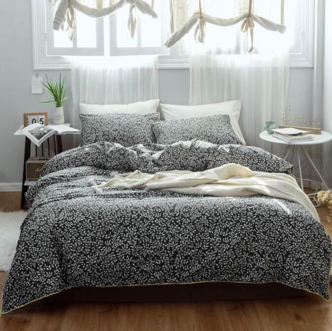 3D White Floral 6175 Bed Pillowcases Quilt