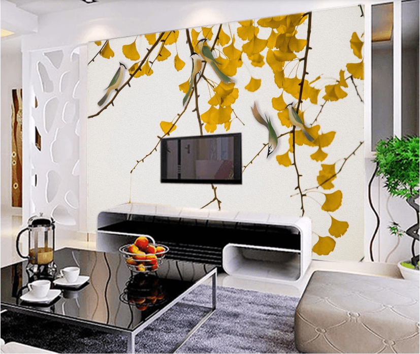 3D Maple Leaf WC1054 Wall Murals Wallpaper AJ Wallpaper 2