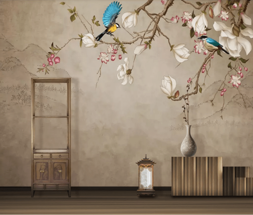 3D Blue Kingfisher WC558 Wall Murals Wallpaper AJ Wallpaper 2