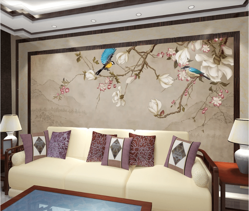3D Blue Kingfisher WC558 Wall Murals Wallpaper AJ Wallpaper 2
