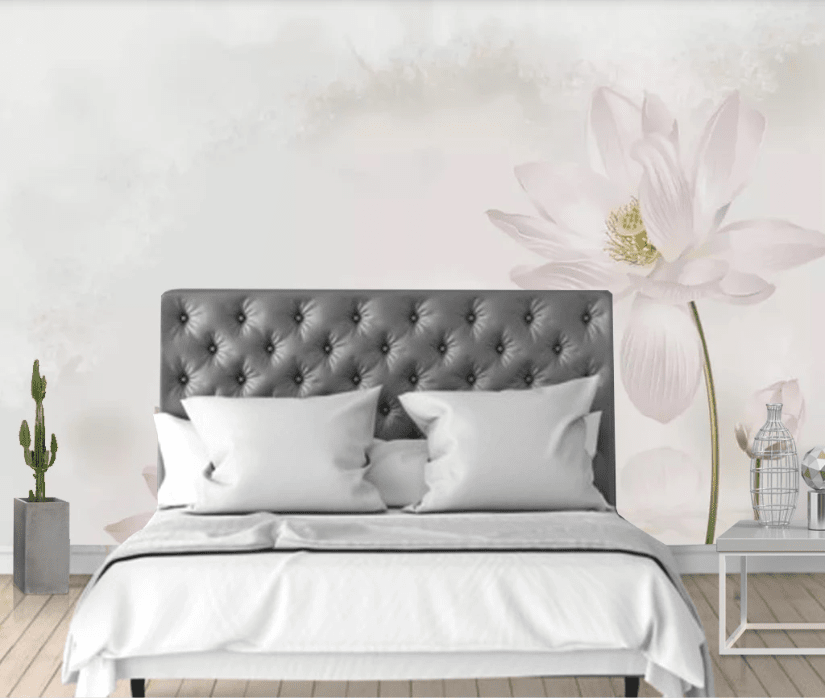 3D Pink Lotus WC550 Wall Murals Wallpaper AJ Wallpaper 2