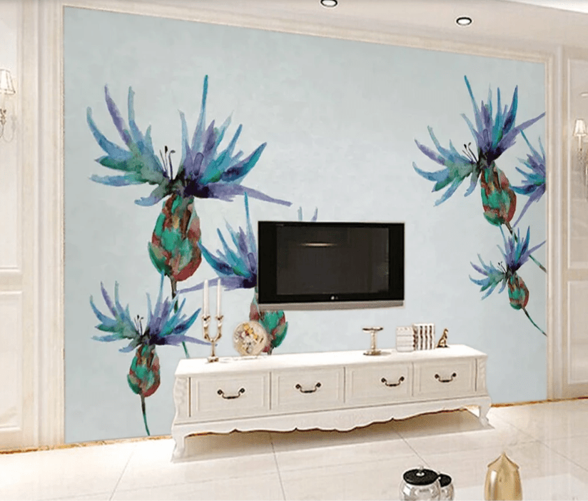3D Pineapple Pattern WC549 Wall Murals Wallpaper AJ Wallpaper 2