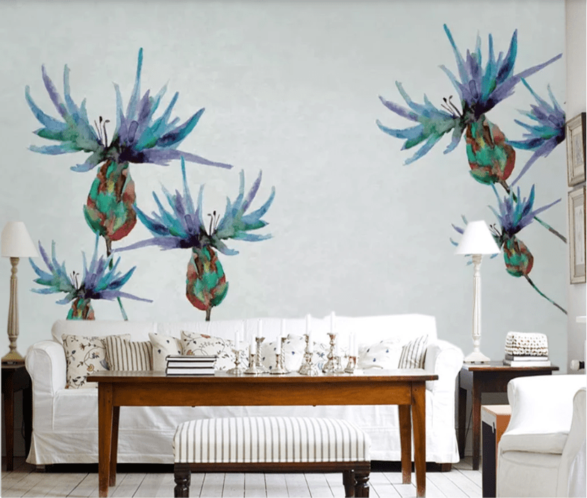 3D Pineapple Pattern WC549 Wall Murals Wallpaper AJ Wallpaper 2