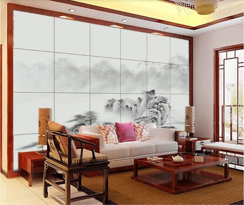 3D Mountain Cliff WC527 Wall Murals Wallpaper AJ Wallpaper 2