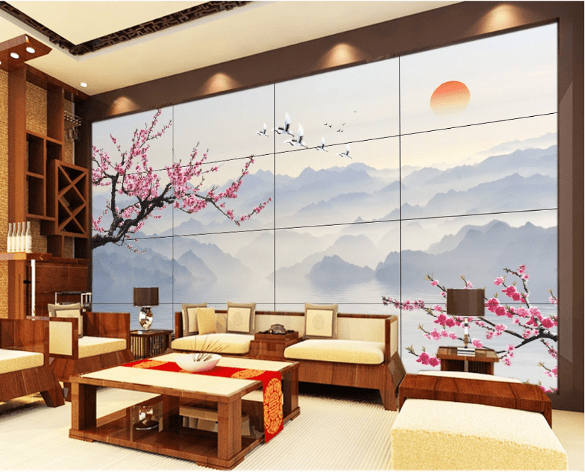 3D Fisherman Crane WC362 Wall Murals Wallpaper AJ Wallpaper 2